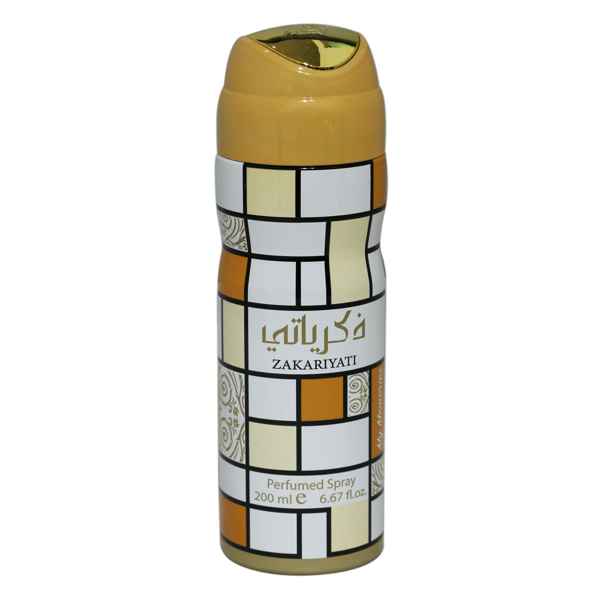 LATTAFA ZAKARIYATI  DEODORANT BODY SPRAY FOR MEN AND WOMEN 200 ML
