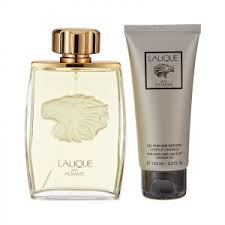 LALIQUE LION (M) EDP 125ML+100ML HAIR & BODY SG SET